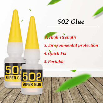 1Pc 25g/30g Zelfklevende Onmiddellijke Sterke Lijm Sterke Bond Fast 502 Ultra-Sterke cyanoacrylaat Sneldrogende Lijm