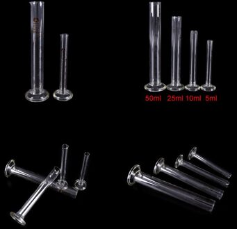1Pc 25Ml Cilinder Chemie Laboratorium Meten Afgestudeerd Glas Meten