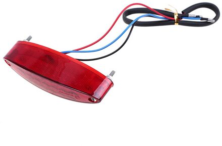 1Pc 28 Led Universele Achterlicht Motorcycle Bike Achterlichten Stop Rood Licht Lamp Remmen