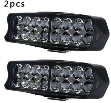 1Pc/2Pcs 9-85V 48W Motorfiets Elektrische Voertuig Atv Led Licht Achteruitkijkspiegel spotlight Atv Utv Scooter Led Light Koplamp 2stk