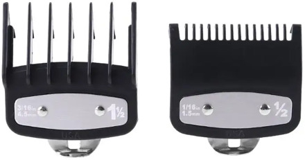 1PC/2PCS Professional Cutting Guide Comb Hair Clipper Limit Comb with Metal Clip Clipping Cutting Tool High Quality Dropship