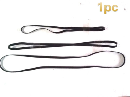 1pc 3/4/4.5/5mm width transmission rubber drive belt for walkman repeater cassette deck counter audio tape recorder