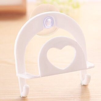 1Pc 3 Kleuren Gootsteen Zuignap Rack Reinigingsborstel Rack Drain Eetstokjes Opbergtas Thuis Keuken Gratis Punch Zeep opbergrek F