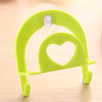 1Pc 3 Kleuren Gootsteen Zuignap Rack Reinigingsborstel Rack Drain Eetstokjes Opbergtas Thuis Keuken Gratis Punch Zeep opbergrek