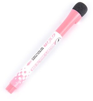 1Pc 3 Kleuren White Board Whiteboard Marker Pen Gum Kunst Mark Pen Olie Pen Creatieve Dubbele Schrijven Vegen Uitwisbaar marker Pen Mooie Rood