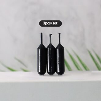 1Pc/3 Stks/set Refill Inkt Zwarte Inkt Voor Identiteit Guard Diefstal Bescherming Roller Stempel Lichtgevoelige Stempel Bijvullen Inkt 3stk 1.5ml