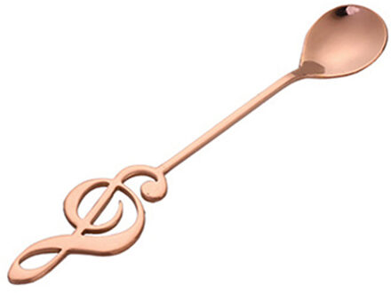 1Pc 304 Rvs Muzieknoten Lepel Koffie Lepel Roeren Lepel Mok Lepel Muziek Bar Ijs Creatieve Drinken gereedschap 03