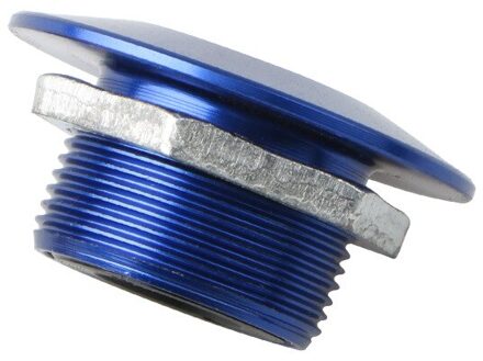 1Pc 30Mm Universele Drukknop Quick Release Hood Pins Bonnet Lock Clip Klink Bumper Blauw