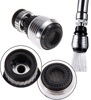 1Pc 360 Draaien Kraan Keukenkraan Beluchter Water Diffuser Waskolf Waterbesparing Filter Douchekop Sproeier Tap Connector
