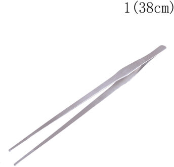 1Pc 38/48 Cm Aquarium Live Rechte Curve Plant Pincet Tang Garnalen Reef Tank Crooked Tweezer