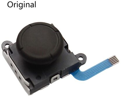 1Pc 3D Analoge Sensor Stick Joystick Vervanging Voor Nintend Schakelaar Joycon Controller Handvat Gaming Accessoires zwart