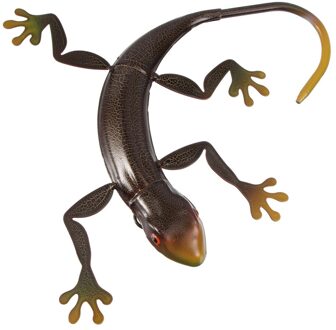 1Pc 3D Metalen Gekko Muur Art Sculptuur Decor Outdoor Indoor Opknoping Ornament koffie