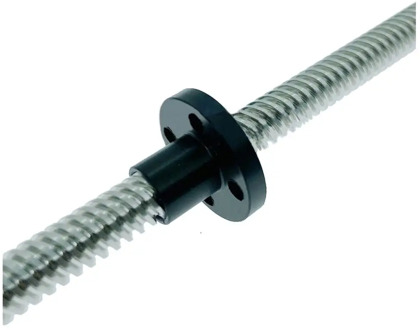 1pc 3D Printer Parts Black TR8 lead screw POM nut T8 nut trapezoidal screw POM lead 1mm 2mm 4mm 8mm 12mm DIY CNC Accessories