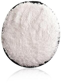 1pc 3PC Make-Up Remover puff Zacht Microfiber Handdoek Doek Pads Gezicht Reiniging Herbruikbare Wasbare Veeg Pads Natuurlijke Remover lui Gebruik wit