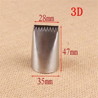 1Pc/4 Stuks # 3D #47 #895 #200 Cake Decorating Tips Set Pastry Icing Piping nozzles Rvs Enkele Rij Bloem Mand Nozzle 1stk 3D