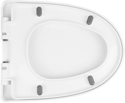 1Pc 45*36.1*4Cm Wit U-Vormige Toiletbril Duurzamer dan Gewone Plastic Voor kinderen Thuis Badkamer Toilet Seat Deksel Hwc V vorm