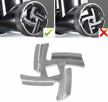 1Pc 50 Mm Diameter Roestvrij Staal Vleesmolen Blade Onderdeel Voor Moulinex HV6
