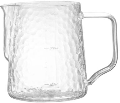 1Pc 500Ml Koffie Melk Opschuimen Werper Huishoudelijke Glas Espresso Opschuimen Cup