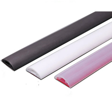 1pc 50cm-300cm Kitchen Bathroom Foldable Block water sealing strip shower threshold dam Self-adhesive silicone shower barrier