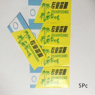 1Pc/5Pcs Dimo Speciale Natuurlijke Bamboe Fluit Chinese Fluit Membraan Dizi En Metalen Flauta Membraan 5stk