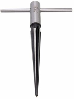 1pc 6 Gecanneleerd Afschuining Ruimer Bridge Pin Gat Handheld Ruimen T Handvat Tapered Houtbewerking Snijgereedschap Core Boor 3-13mm