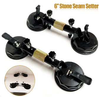 1pc 6'' Manual Operation Stone Seam Setter Vacuum Levelling Suction Cup Adjustable Stone Seam Setters
