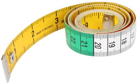 1Pc 60in 1.5M Body Meten Ruler Sewing Tailor Meetlint Mini Zachte Platte Heerser Centimeter Meter Naaien Meten tape