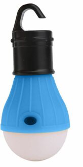 1Pc 60LM Draagbare Outdoor Camping Emergency Werk Tent Led Gloeilamp Haak Lamp Decoratie Licht Rv Camper Accessoires blauw