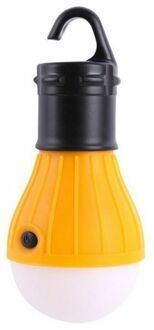 1Pc 60LM Draagbare Outdoor Camping Emergency Werk Tent Led Gloeilamp Haak Lamp Decoratie Licht Rv Camper Accessoires geel
