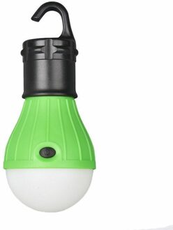 1Pc 60LM Draagbare Outdoor Camping Emergency Werk Tent Led Gloeilamp Haak Lamp Decoratie Licht Rv Camper Accessoires groen