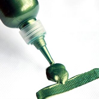 1Pc 60Ml Goud Verf Metallic Acryl Verf, waterdichte Niet Vervaagd Voor Beeldhouwwerken Coloring Diy Hand Kleding Geschilderd Graffiti Pigmenten GN