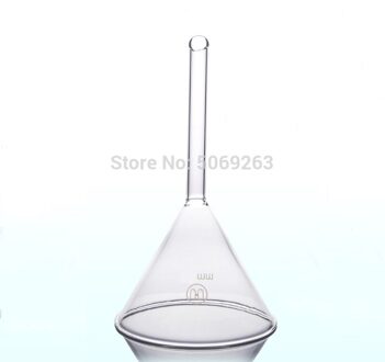 1Pc 60Mm Transparant Borosilicaatglas Driehoek Trechter Laboraotry Filtering Gereedschap Chemie Educatief Briefpapier