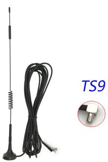 1Pc 700-2700 Mhz 12dBi 2G 3G 4G Lte Magnetische Antenne TS9 Sma Male Gsm externe Router Antenne 3M zwart