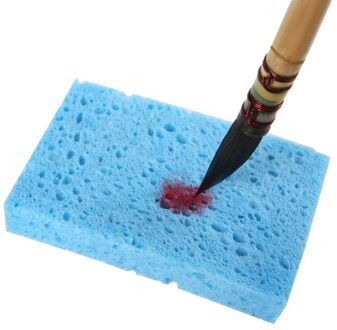 1Pc 8*5.5Cm Aquarel Water Absorberende Spons Voor Aquarel/Gouache/Acryl Schilderen Schoonmaken Tool Art levert