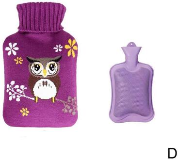 1Pc 800Ml Warm Water Fles Met Gebreide Sets Water Vullen Warmer Winter Abdominale Accessoires Care Warmer Hand voet Vrouwelijke J6N3