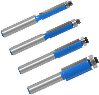 1Pc 8Mm Schacht 1 "Flush Trim Router Bit Met Lager Voor Hout Sjabloon Patroon Bit Hardmetalen frees Voor Hout 8X9.5