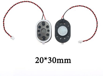 1Pc 8ohm 1.5W Elektronische Hond Gps Navigatie Speaker 8R 1.5W 2030 20*30*4mm Met Kabel Terminal Voor Elektronische Apparatuur
