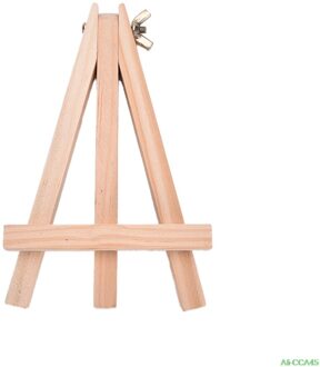 1Pc 9X15cm Mini Artist Houten Schildersezel Houten Bruiloft Tafel Card Stand Display Houder Voor Party Decoratie Triange Schildersezel