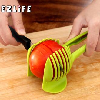 1Pc Aardappel Voedsel Tomaat Ui Citroen Groente Fruit Slicer Ei Schil Houder ZH867