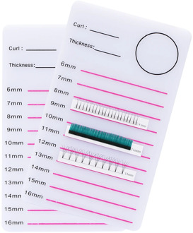 1PC Acrylic Eyelashes Display Palette Lashes Eyelash Storage Display Board Eyelash Stand Glue Holders Eyelash Extension Tools