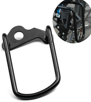 1PC Adjustable Steel Black Bicycle Mountain MTB Bike Rear Gear Derailleur Chain Stay Guard Protector Outdoor Cycling Accessories