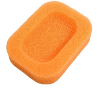 1Pc Aftappen Spons Zeepbakje Plaat Badkamer Zeep Opbergdozen Keuken Bad Spons Zeephouder Rack Voor Washroom Accessoires Oranje