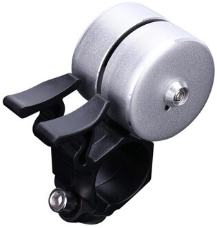 1Pc Aluminium Bike Bell Mtb Mountain Road Luid Bike Bell Sound Fietsstuur Ring Hoorn Alarm Waarschuwing Fiets accessoires 04 wit
