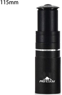 1Pc Aluminium Fiets Vorkbuis Riser Extender Mtb Fiets Stem Head Up Raiser Stuur Adapter Accessoires 115mm