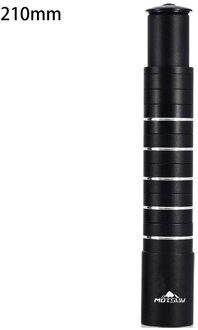 1Pc Aluminium Fiets Vorkbuis Riser Extender Mtb Fiets Stem Head Up Raiser Stuur Adapter Accessoires 210mm