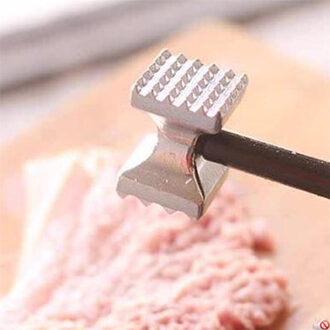 1Pc Aluminium Legering Losse Vleesvermalsers Vlees Hamer Ponders Klop-Zijdig Voor Steak Varkensvlees Keuken Gereedschap