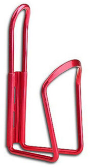 1Pc Aluminium Mountain Fiets Dubbele Waterfleshouder Cage Rack Fietsen Bekerhouder Outdoor Riding Bekerhouder #60 rood