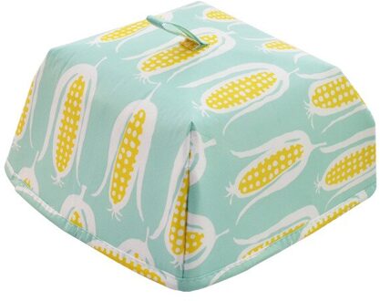 1Pc Aluminiumfolie Voedsel Covers Opvouwbare Gerechten Geïsoleerde Thermische Voedsel Tent Covers Warm Houden Keuken Gadgets Accessoires B 23x23x12cm