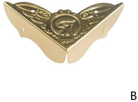 1Pc Antieke Corner Protector Corner Protectors Tafel Vier Sieraden Antieke Hoeken Dozen Ijzer Bureaus Wrap Protector Corner I6N2 goud