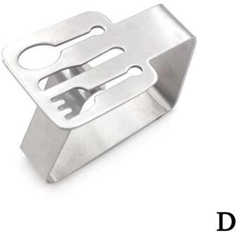 1Pc Antislip Eettafel Clip Staal Materiaal Restaurant Essentiële Keuken Tafelkleed Voor Picknick Clip Bevestiging E5J1